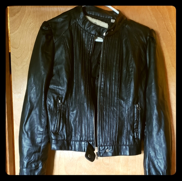 Faux Leather Jacket - Picture 1 of 1